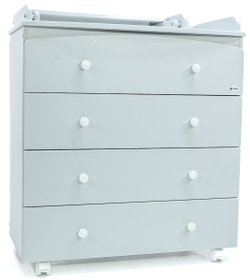 Детский пеленальный комод Tutis Cloud VD33-0412103 серый