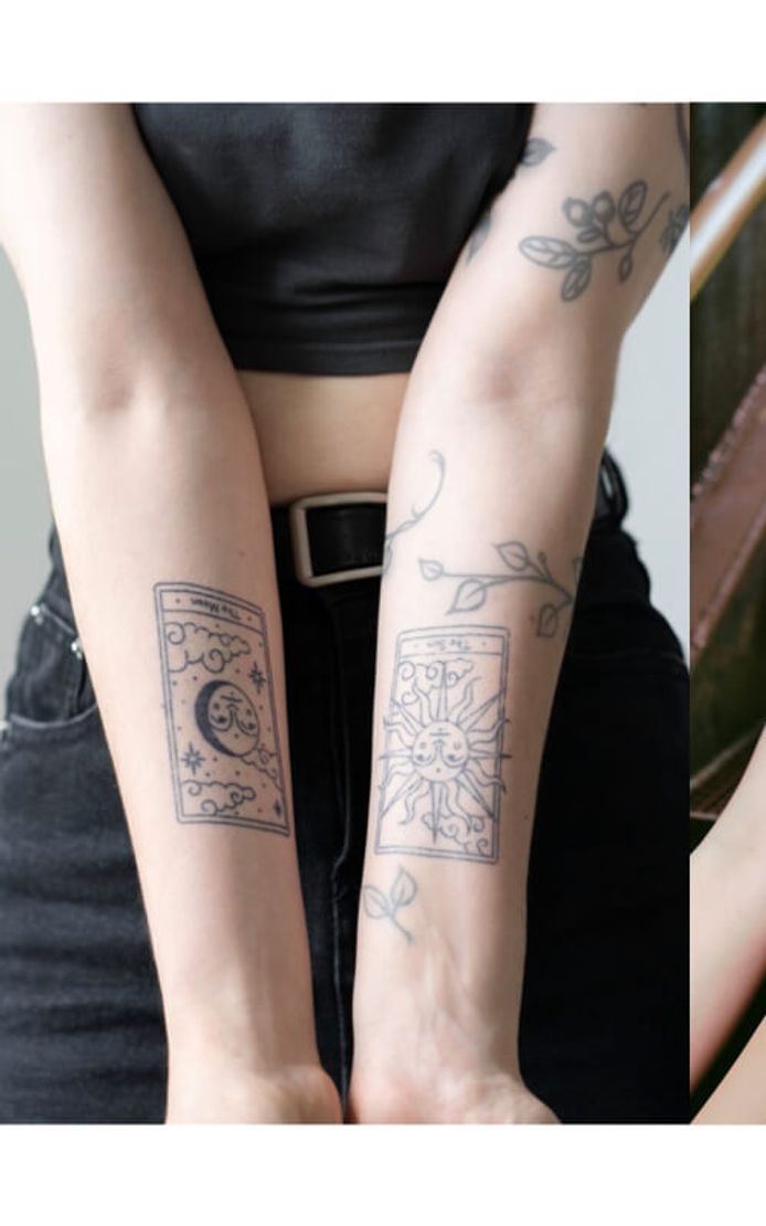 Создайте свой неповторимый образ с помощью временных татуировок