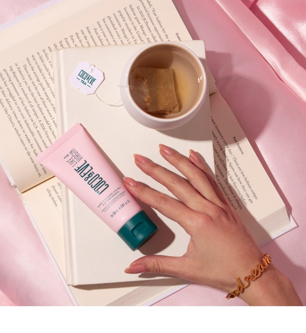 Coco & Eve Like A Virgin Super Nourishing Coconut & Fig Hair Masque - глубоко питательная маска для придания блеска и смягчения волос /   60  ml  / GTIN 8886482910028