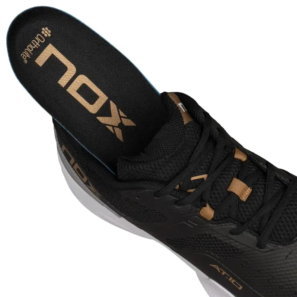 Мужские кроссовки для Падел NOX AT10 Pro - black/gold