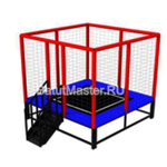 Мини батутная арена "Радость в квадрате" 2x2x2,2 м