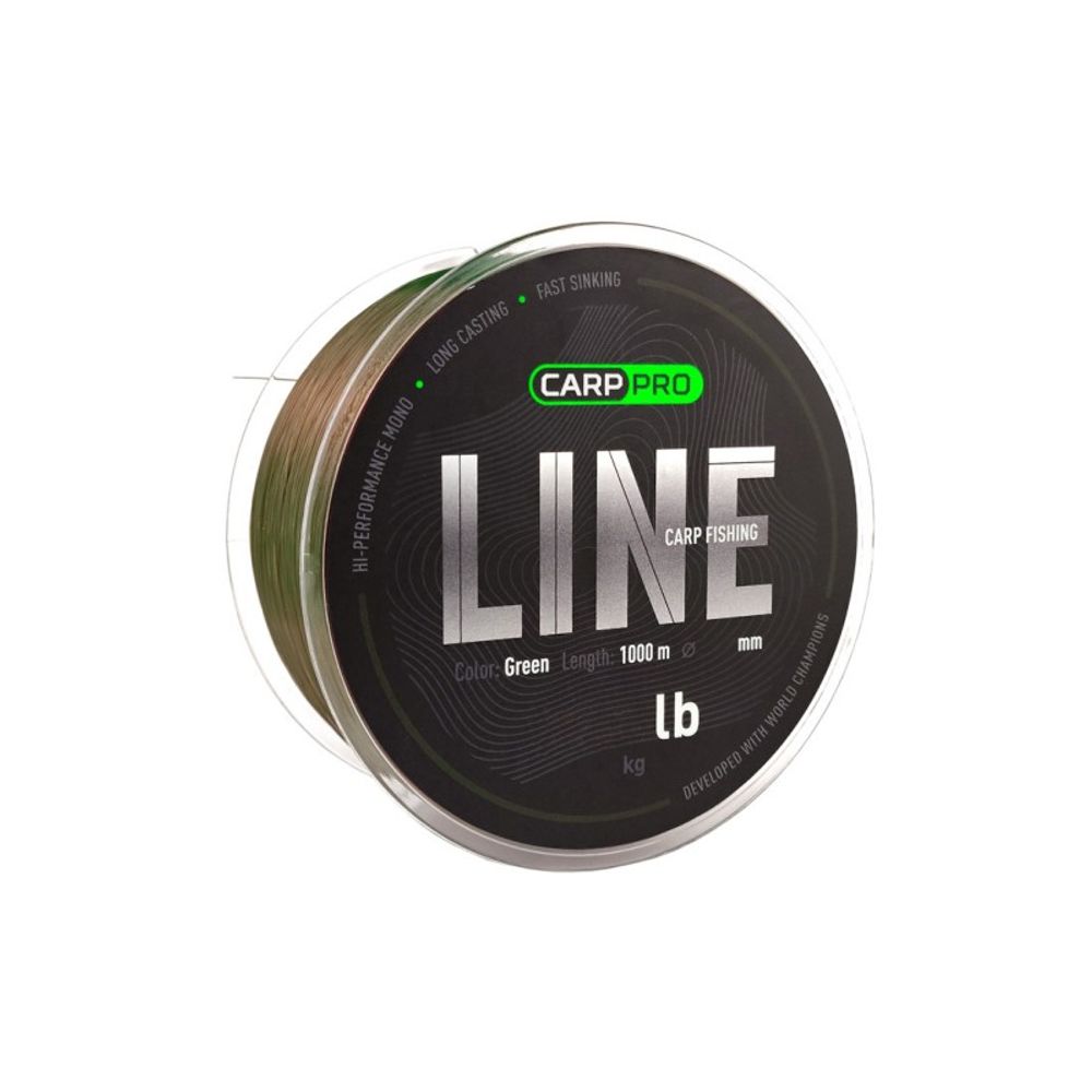 CARP PRO Леска Green 1000м 0.261мм
