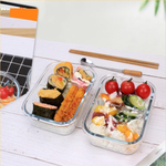 Контейнер для продуктов Loån с крышкой, 410 мл, стекло/полипропилен