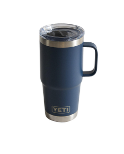 YETI Термокружка стальная 591 мл с крышкой, двойные стенки