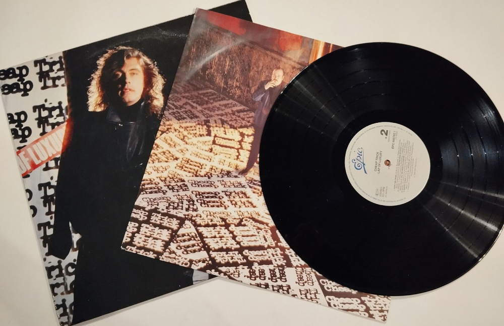 Винтажная виниловая пластинка LP Cheap Trick Lap Of Luxury (Holland 1988)