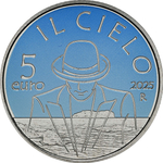 ИТАЛИЯ, 2025, 5 ЕВРО [СЕРЕБРО]