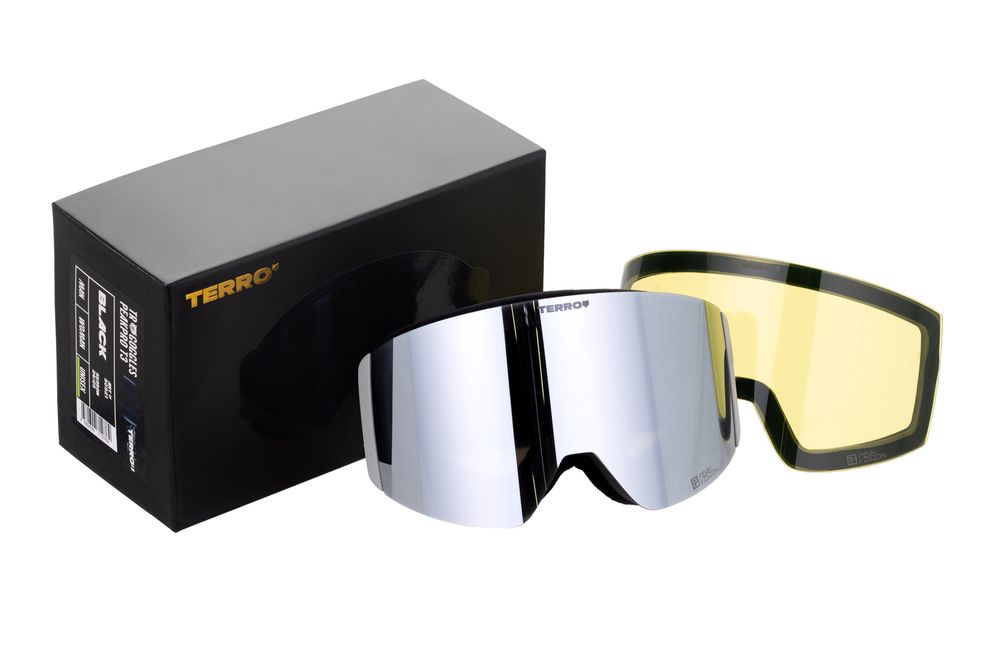 Маска TERRO T3- PEAKPRO Silver