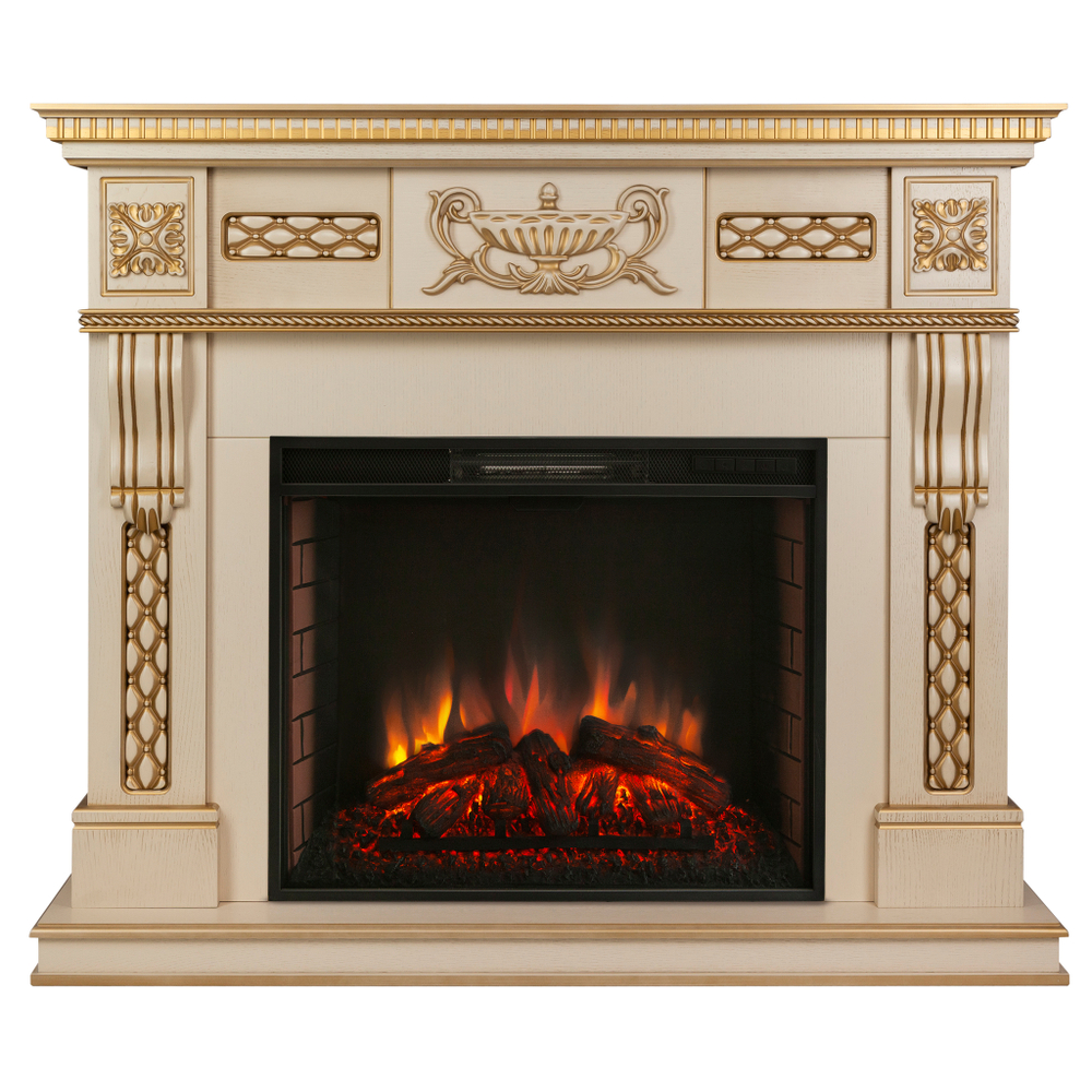 Каминокомплект Real Flame Corsica Lux 25,5/26 WT с очагом Epsilon 26