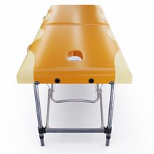 Массажный стол DFC NIRVANA Elegant PREMIUM, цвет оранжево-бежевый