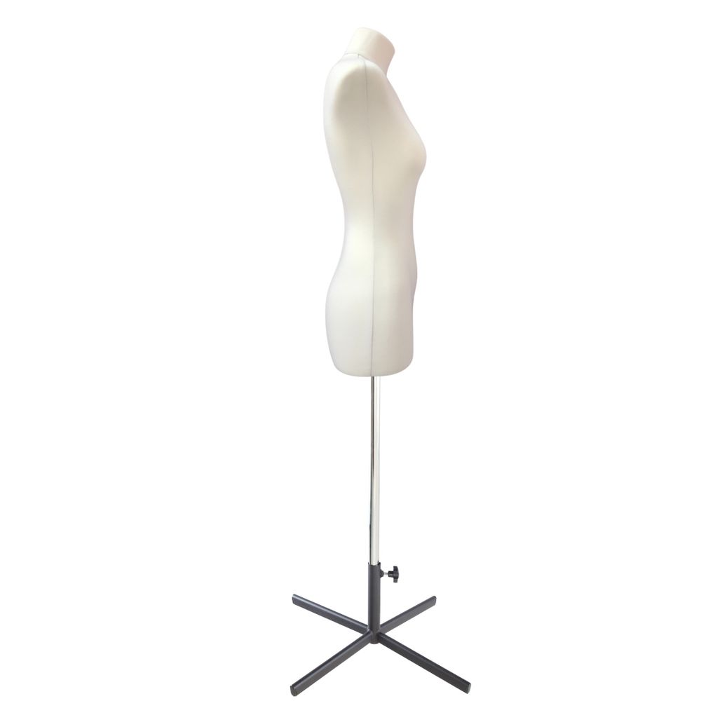 Манекен портновский Кристина, тип фигуры Прямоугольник, комплект Про, размер 44, цвет бежевый