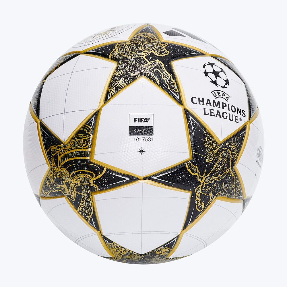 Мяч футб. ADIDAS UCL League JZ9995, р.5, FIFA Quality, 32п, ТПУ, термосш, бело-черно-золотистый
