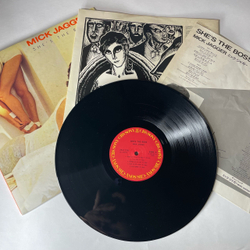 Винтажная виниловая пластинка LP Mick Jagger She's The Boss (Япония 1985) (Без Оби)