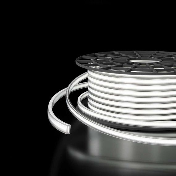 Светодиодная влагозащищенная лента Elektrostandard 9,3W/m 288LED/m COB холодный белый 50M a068905