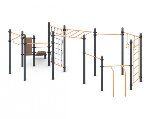 Уличный комплекс для воркаута W-03-016