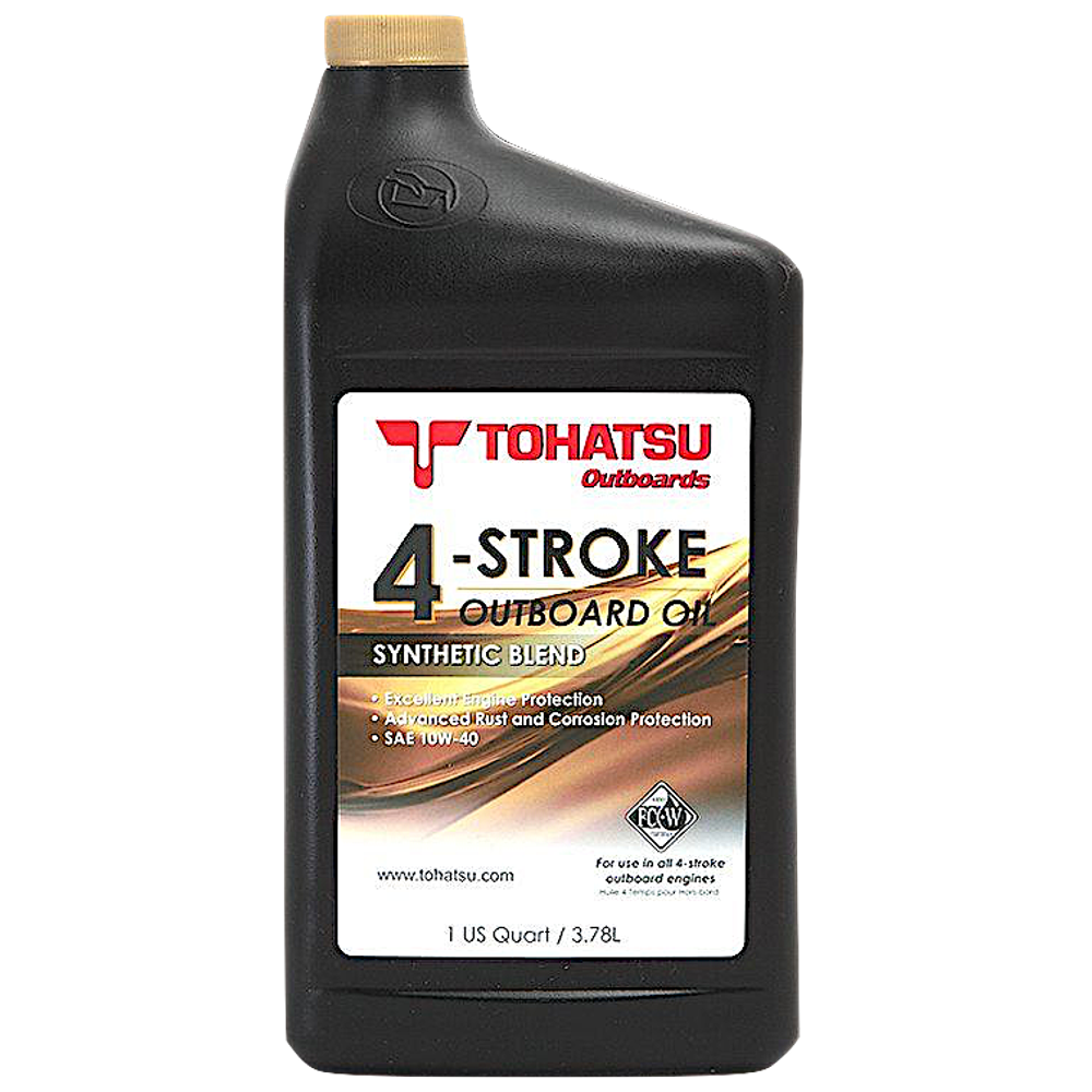 Масло мотор. 4T Tohatsu SAE10W-40 0.946л