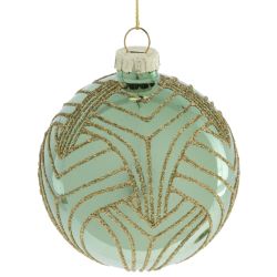 GAEM Набор из 12шт Украшение новогоднее "Шар", D 8 см, L35 W25 H8,5 см