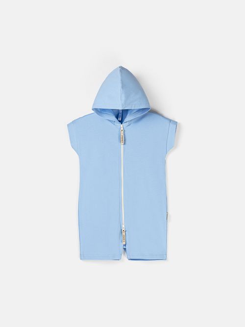 Ромпер на молнии с капюшоном 