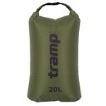 Гермомешок TRAMP Nylon Ultralight 20л, артикул TRA-310, цвет Оливковый