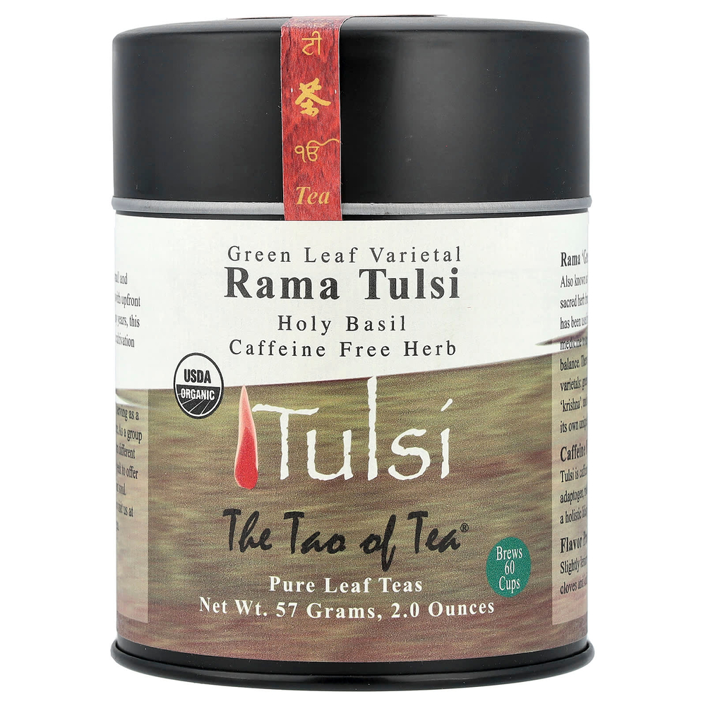 The Tao of Tea, рама тулси из зеленых листьев, без кофеина, 57 г (2 унции)