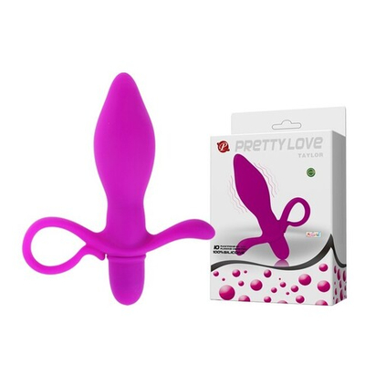 Анальный вибро-стимулятор Pretty Love TAYLOR (10 режимов) (Цвет: фуксия)