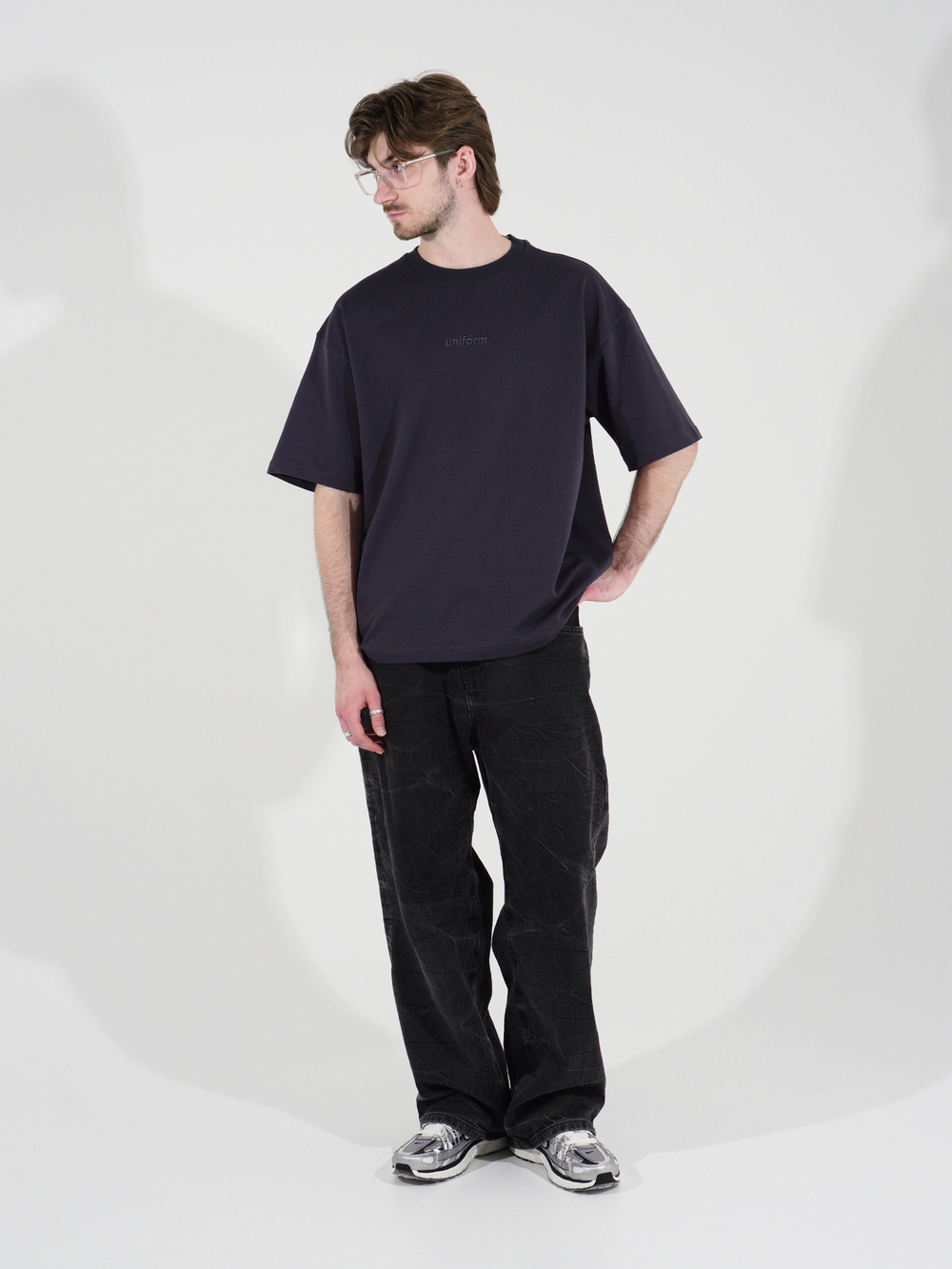 Футболка UNIFORM Relaxed, Графит