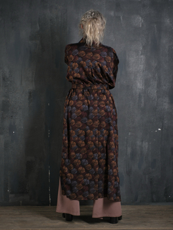 Кафтан с поясом /янтарь