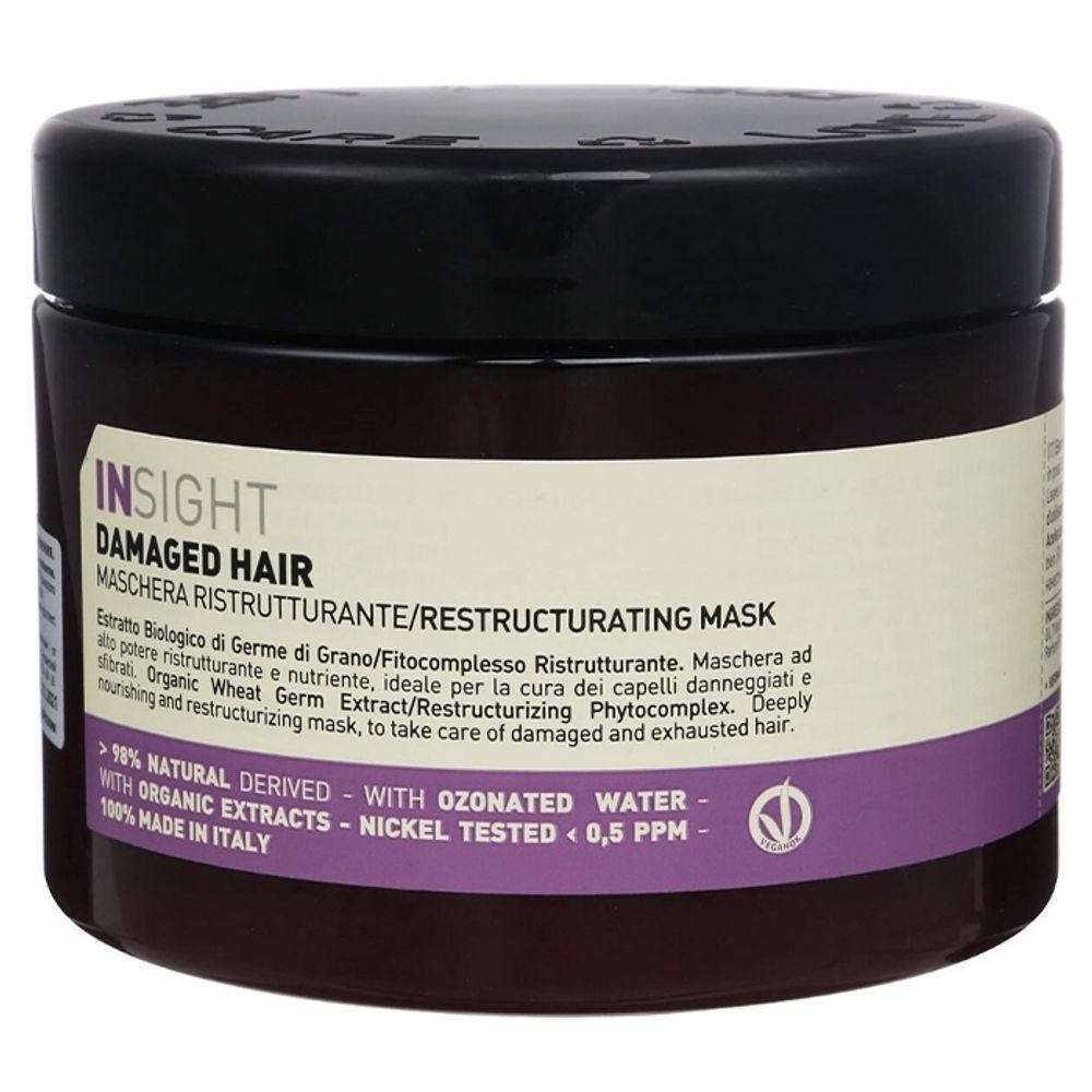 Маска восстанавливающая для поврежденных волос INSIGHT Damaged Hair Restructurizing Mask 500 мл