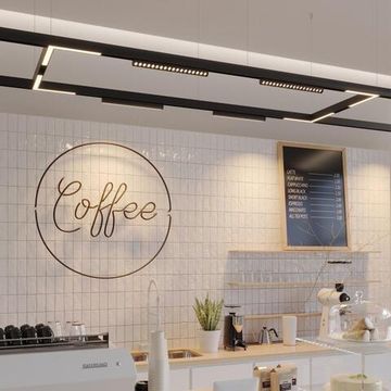 359949 PORT NT25 216 черный Трековый св-к диммир. со сменой цв.температуры, пульт ДУ/Tuya Smart Life IP20 LED 18W 3000-6000K 90-240V VECTOR