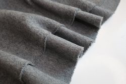 СЕРЫЙ - Дабл фейс СВИТЕРОВКА / ПИКЕ (1391 Евгения)