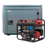 Генератор бензиновый SUNREKA G6500EAX с кожухом Geon 1400SS RAL 7024