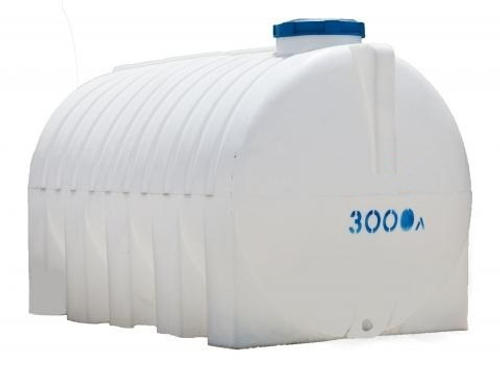 Ёмкость пластиковая пищевая АКПОЛ TR 3000 л. горизонтальная транспортная (232x130x150см;102кг;белый) - арт.555029.1