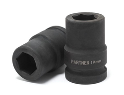 Головка ударная 17мм (6гр),3/4'' Partner PA-46517