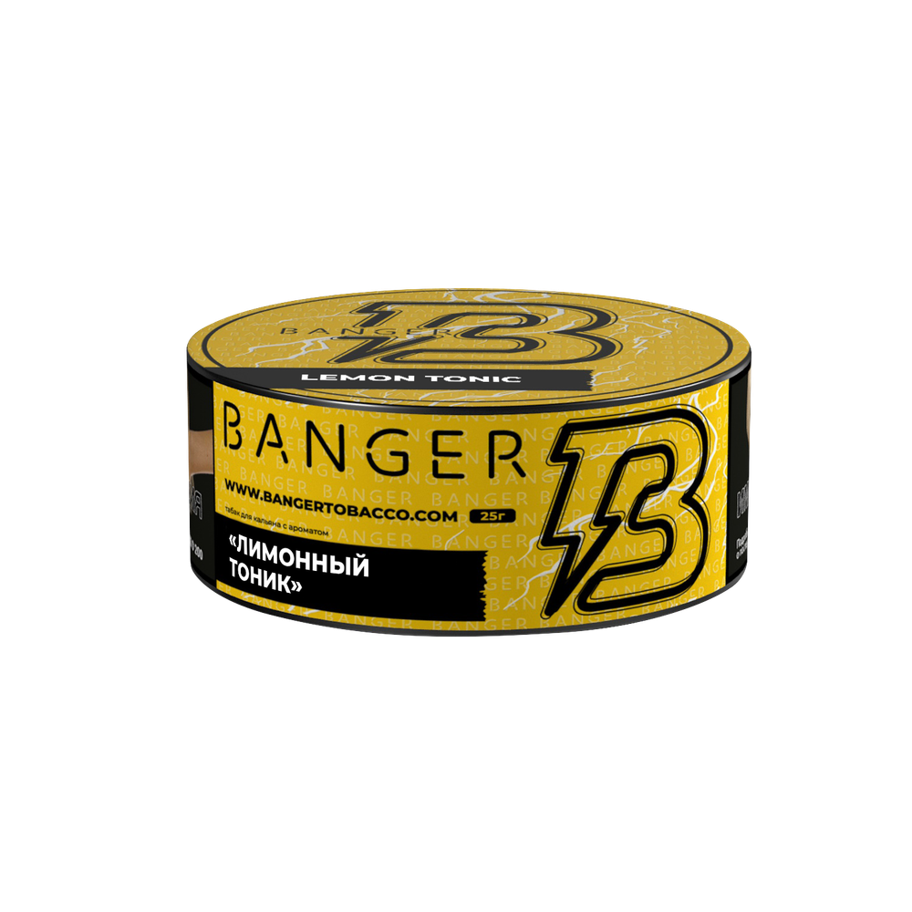 М. Табак для кальяна Banger  Lemon Tonik (Лимонный Тоник) 25 гр.