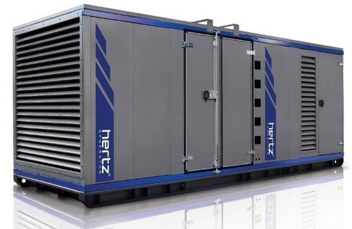 Дизельный генератор Hertz HG 750 BC в кожухе с АВР