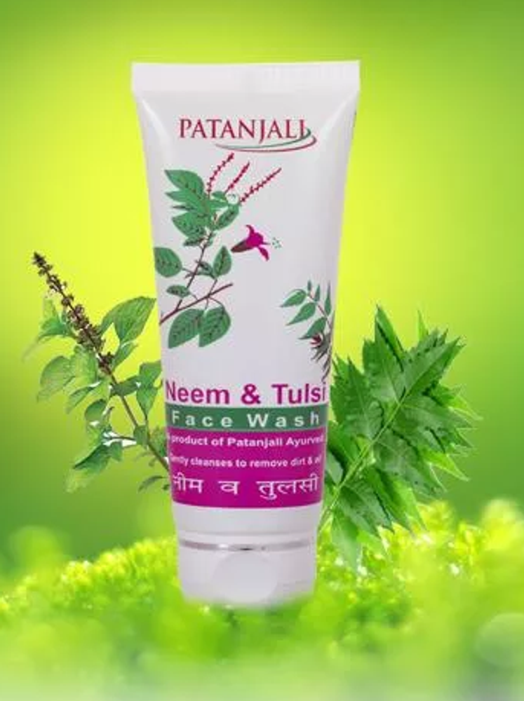 Гель для умывания Patanjali Neem&amp;Tulsi, 60 мл