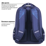 Рюкзак BRAUBERG SOFT, 2 отделения, "Game over", 40х31х15 см, 270613