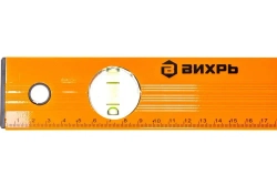 Вихрь Уровень строительный Рельс 100 см, глазков: 3, 355 г