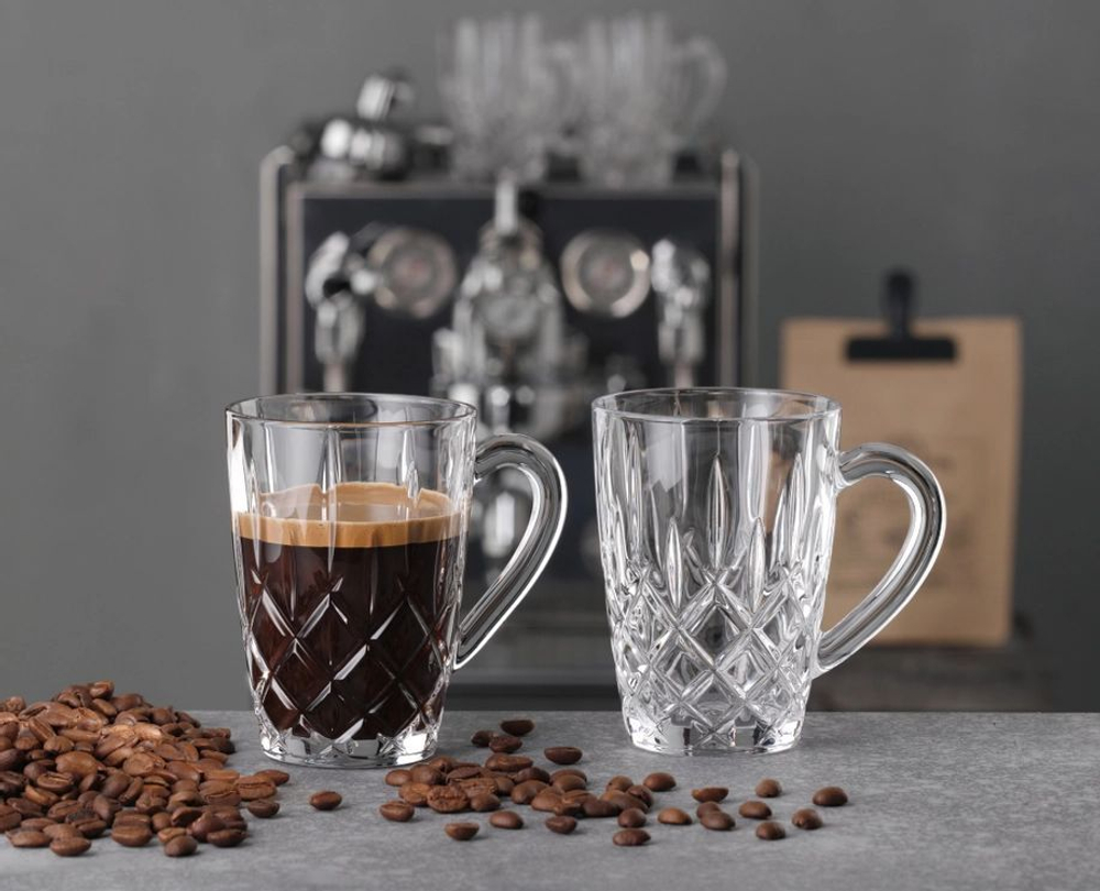 Набор из 4 кружек для горячих напитков Noblesse Coffee Mug 347 мл Nachtmann