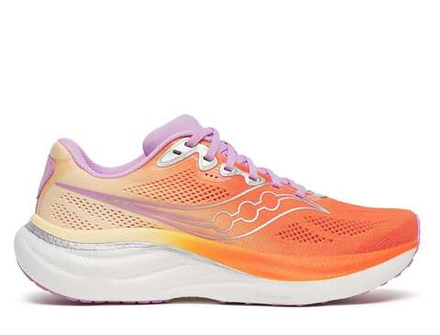 Кроссовки для бега женские Saucony Ride 19 W Оранжево-розовые