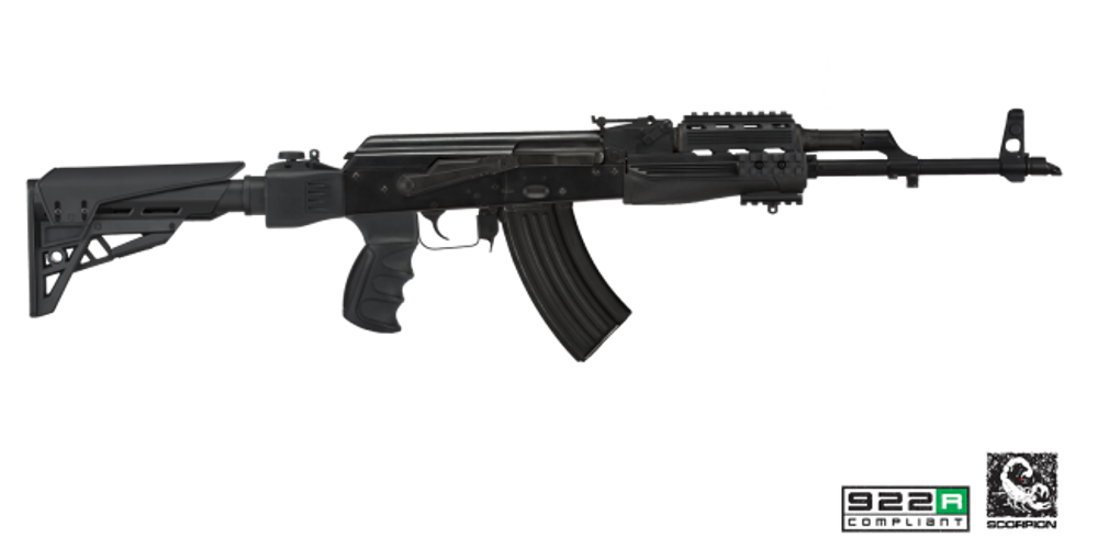 Приклад ATI Strikeforce для АК, складной регулируемый приклад