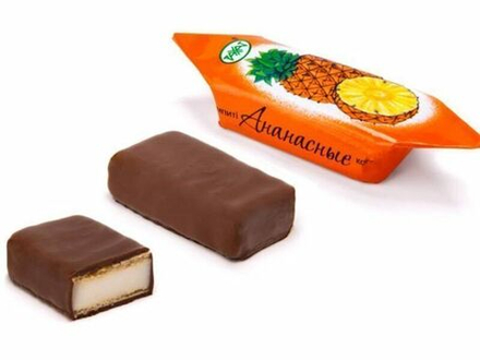 Конфеты Ананасные пп/пл 1 кг