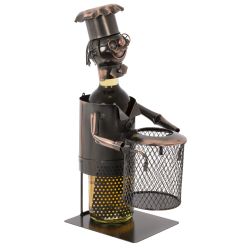 GAEM Подставка для бутылки "Повар", L18 W16 H20 см