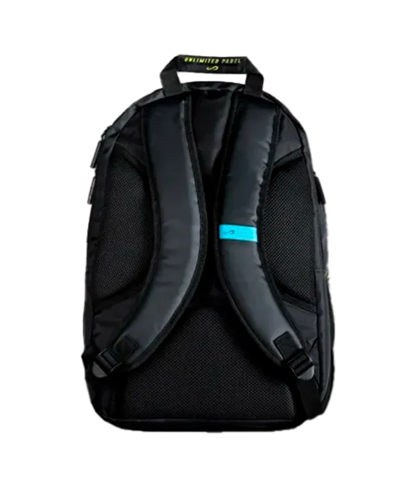 Рюкзак для падел Endless Icon Black-Blue, лёгкий и вместительный