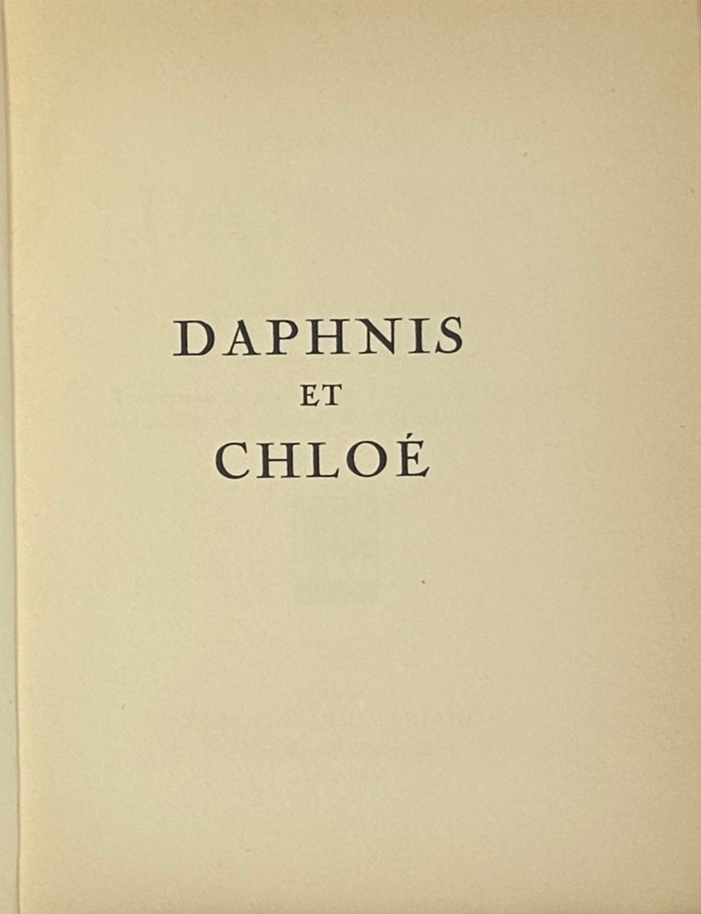 Лонг. Дафнис и Хлоя / Акварели Константина Сомова.Longus. Dap..1931 г.,650 эк.