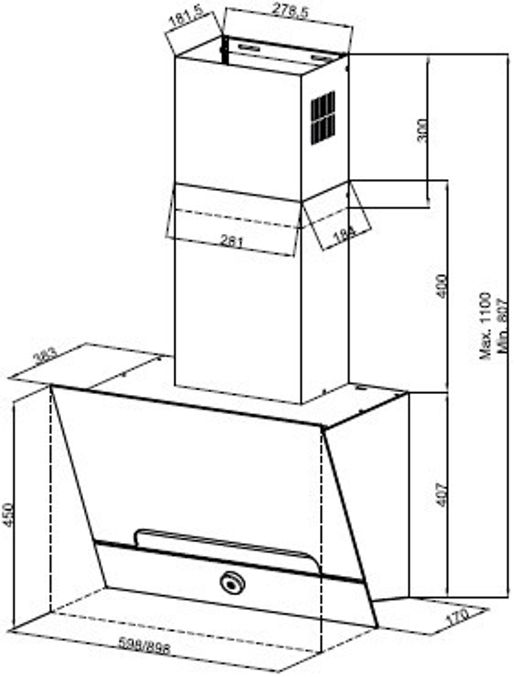 Вытяжка Kuppersberg F 993