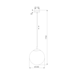 Подвесной светильник TK Lighting ESME 5671 Esme