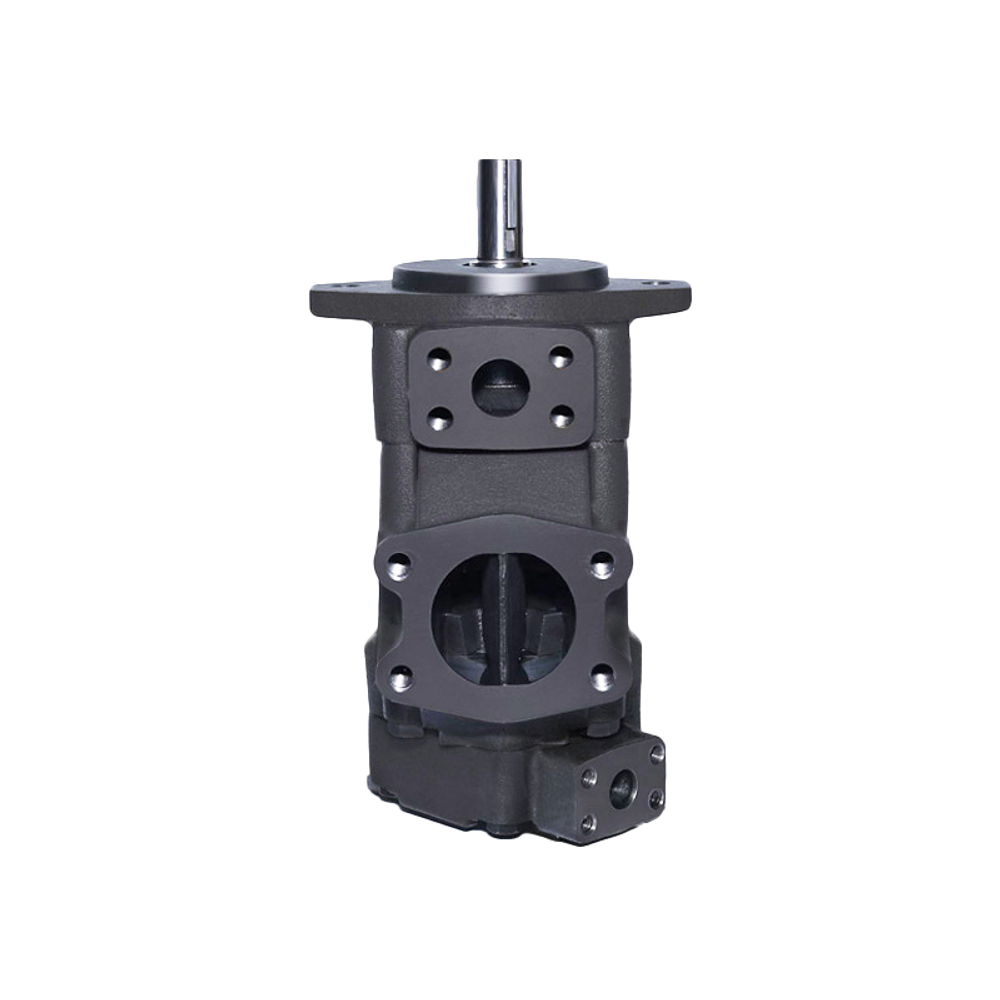 2520V12A14-11** - Пластинчатый нерегулируемый двухпоточный насос серии 2520V с рабочим объемом 40+44,2см3