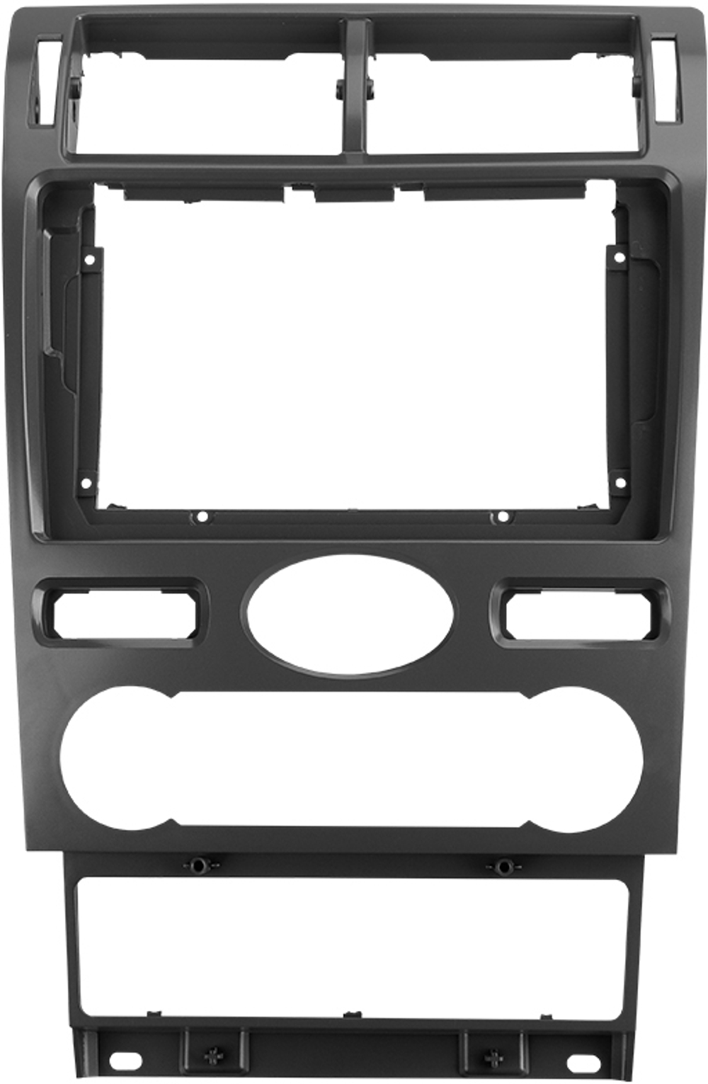 Магнитола для Ford Mondeo 3 2000-2006 (климат) - FarCar BM9-2K-1572F2 монитор 9.5" 2K QLED на Android 14, TS10, 4+32Гб, CarPlay, 4G SIM-слот