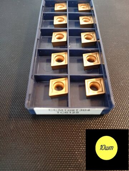 Пластина токарная CCMT09T304 TC6125