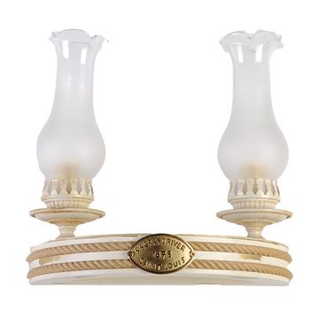 Бра LA LAMPADA 50927 (WB.805/2.17 IVORY WOOD-ALL IVORY)